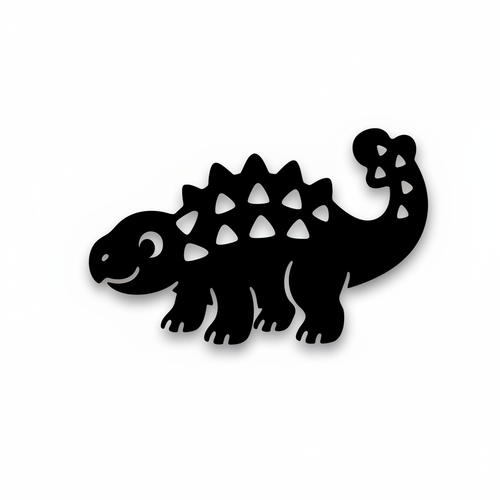 Ankylosaurus - dětská dekorace na zeď
