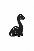 Brachiosaurus - dětská dekorace na zeď