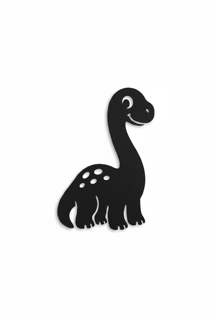 Brachiosaurus - dětská dekorace na zeď
