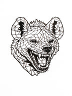 Hyena - nástěnná dekorace