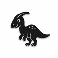 Parasaurolophus - dětská dekorace na zeď