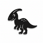 Parasaurolophus - dětská dekorace na zeď