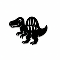 Spinosaurus - dětská dekorace na zeď