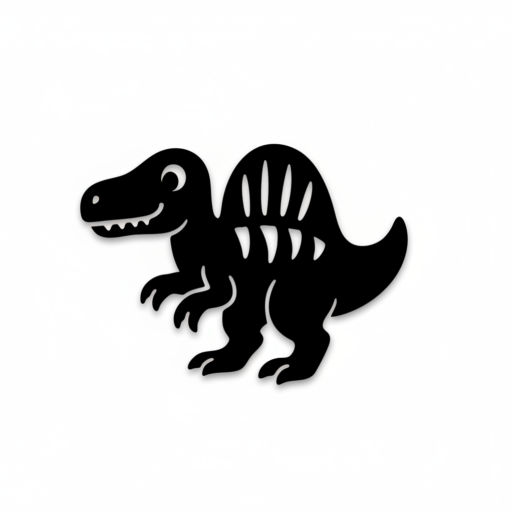 Spinosaurus - dětská dekorace na zeď