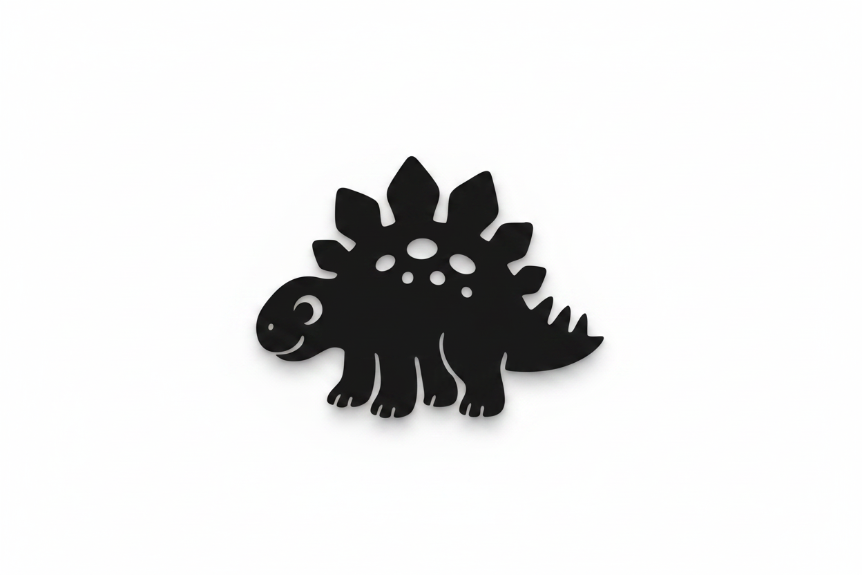 Stegosaurus - dětská dekorace na zeď