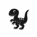 Velociraptor - dětská dekorace na zeď