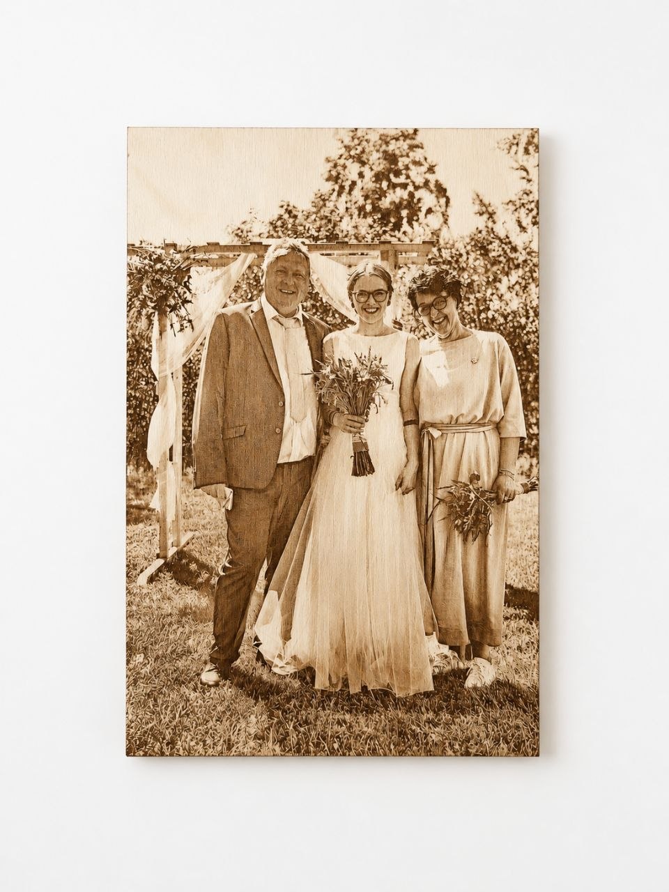 Gravírovaná fotografie na míru