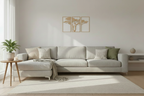 Lifestyle interiér – březový triptych ve správné velikosti